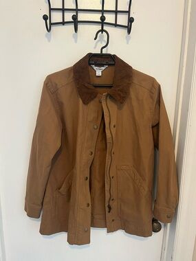 Old navy barn Jacket with Corduroy Collar